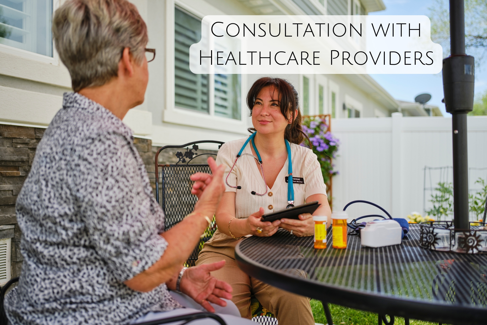 Consultation with Healthcare Providers