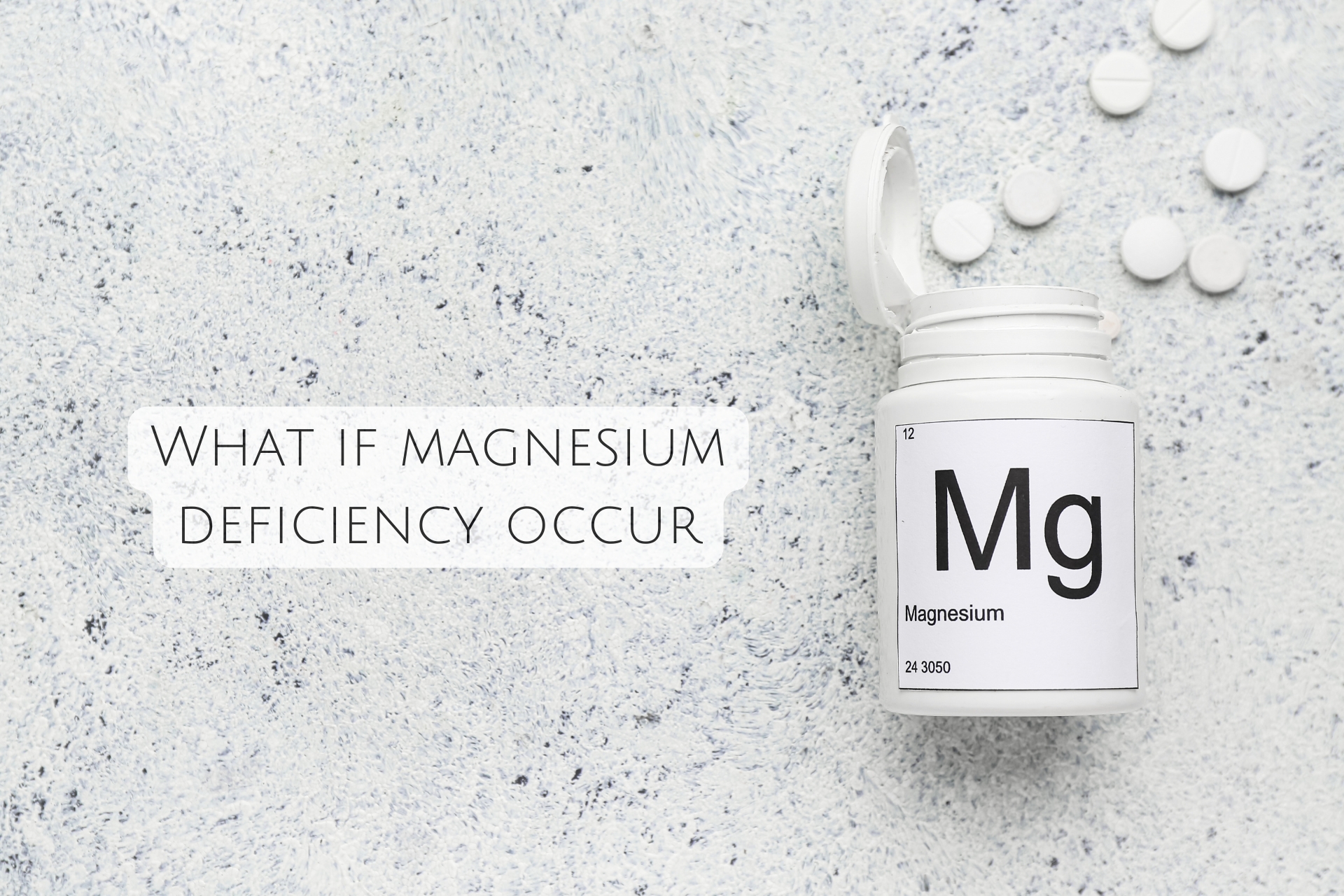 What if magnesium deficiency occur